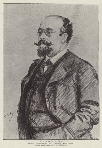 M Bernard Lazare by Charles Paul Renouard